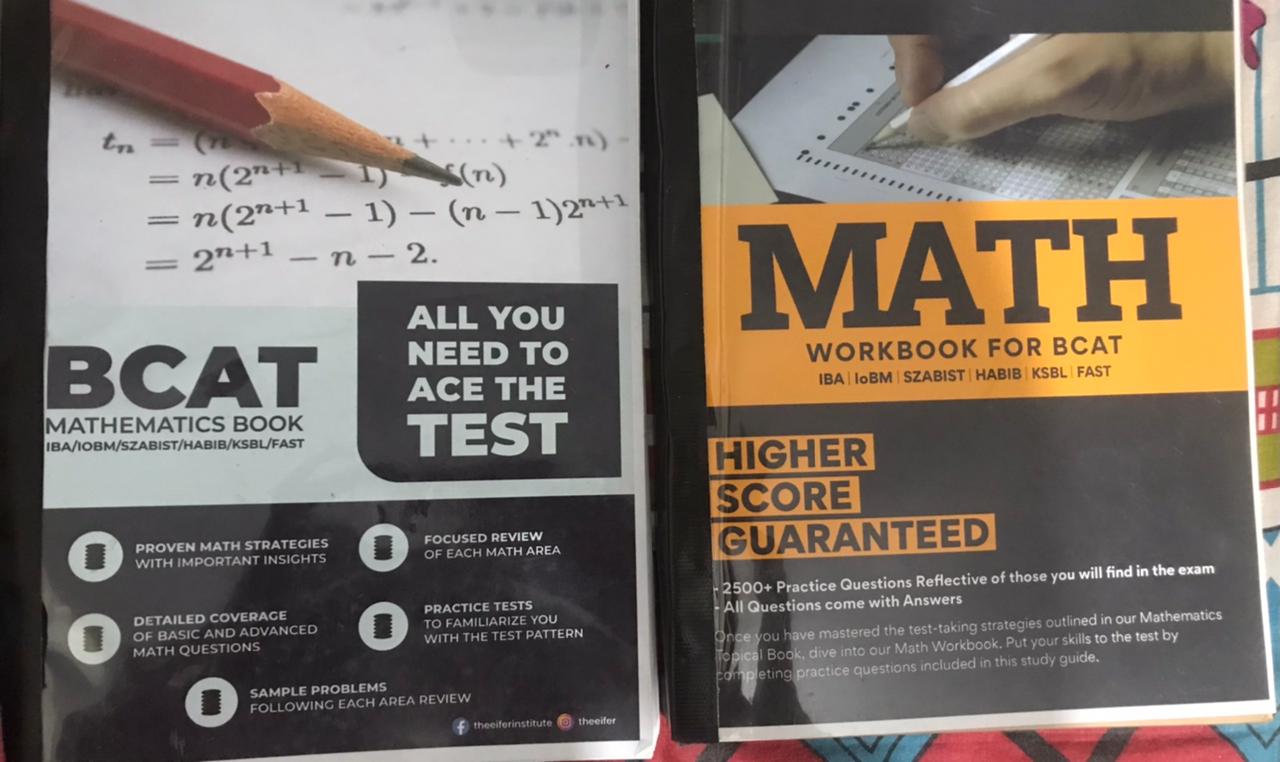 bcat maths practice book